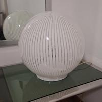 Lampada da comodino VENINI serie "TESSUTI", Murano