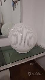 Lampada da comodino VENINI serie "TESSUTI", Murano