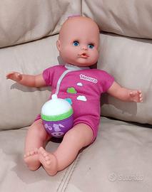 Nenuco - bambola/bambolotto con biberon (Famosa)