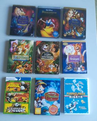 9 Cartoni Originali ( 17 dvd)