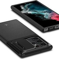 Spigen Optik Armor GALAXY S22 ULTRA Nero