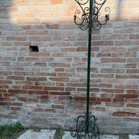 Appendi abiti vintage ferro verde e oro