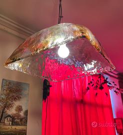 Lampada in vetro di Murano la Murrina