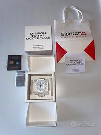 Omega x Swatch Mission to the moonphase White 