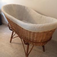 Cesta in vimini per neonato