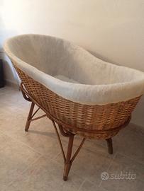 Cesta in vimini per neonato