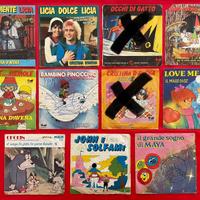 Lotto 45 giri Cristina d’Avena Chobin Licia Memole