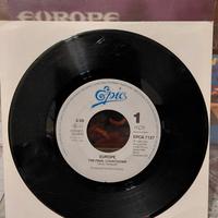 Europe dischi in vinile da 7 " del 1986 e 1988
