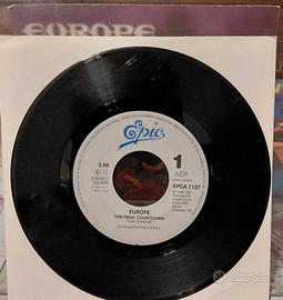 Europe dischi in vinile da 7 " del 1986 e 1988