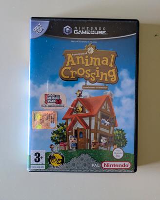 Animal Crossing gamecube con Memory card 