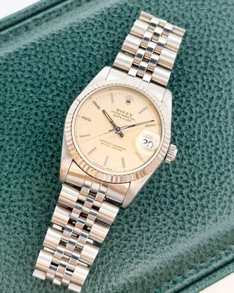 Rolex Datejust 31 Zaffiro, Oro bianco, Si Permute