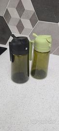 coppia spruzzini olio aceto
