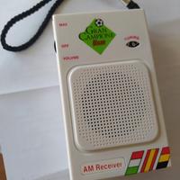 Radiolina Dixan "Gran CAMPIONE" vintage AM