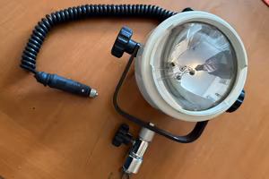 2 Fari di profondità barca osculati 12 o 24 volt