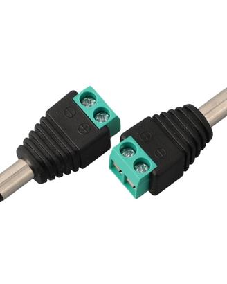 Connettore spinotto 5,5x2,1mm videosorveglianza