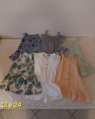 Vestiti estivi bimba