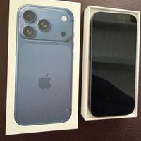 Iphone 17pro 256gb blu  danneggiato