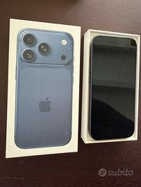 Iphone 17pro 256gb blu  danneggiato