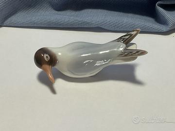 Seagull Bing & Grondhal mini statuina porcellana