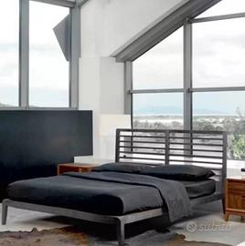 Letto Matrimoniale Moderno In Ferro Albatros