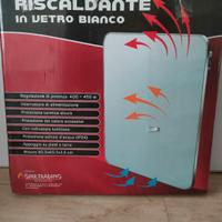 Pannello riscaldante ARIES in vetro per interni 