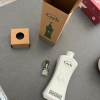 bottiglia in ceramica per olio