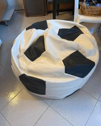 pouf poltrona a sacco calcio