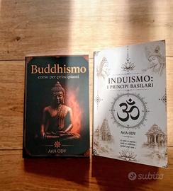 Set 2 libri Induismo + Buddhismo