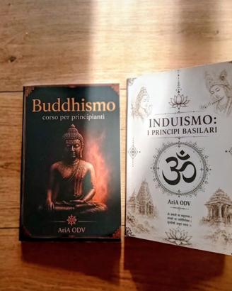 Set 2 libri Induismo + Buddhismo