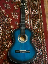 Chitarra classica – blu sfumato