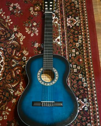 Chitarra classica – blu sfumato