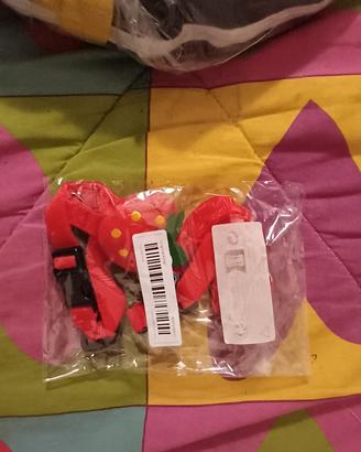 gioco tunnel , box, pettorina x conigli porcellino