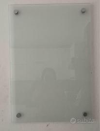 Lavagna in vetro mis.65x45 cm