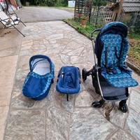 PASSEGGINO TRIO GIORDANI EASY CLUB+ACCESSORI