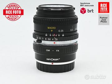KIRON 28 F2.8 MC MACRO + Adattatore K&F CONCEPT OM