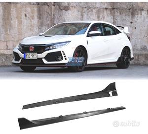 MINIGONNE LATERALI HONDA CIVIC 16-20 LOOK NUOVO TY