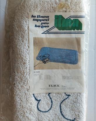 tappeto bagno Ilma bianco 90x55
