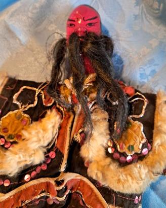 Antica marionetta cinese Guerriero  Guan Yu