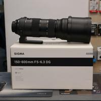 Sigma 150-600 F5-6.3 DG OS HSM Sport Canon Usato