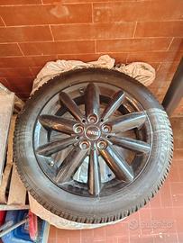 cerchi da 16" per Mini nero lucido
