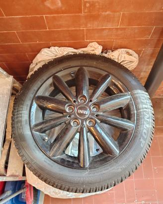 cerchi da 16" per Mini nero lucido