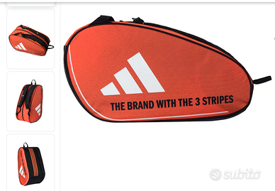 adidas control orange 3.4 portaracchette