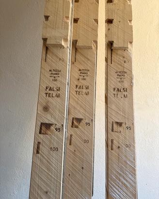 Controtelai in legno per porte interne - 3 pezzi