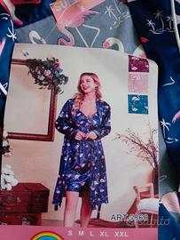 Set camicia e vestaglia