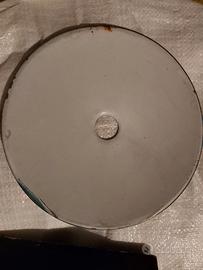 Lampada Piatto Smaltata anni 60