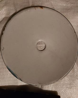 Lampada Piatto Smaltata anni 60