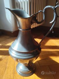 Anfora/vaso vintage in peltro 95 %