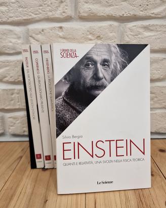 Lotto 11 Libri "I Grandi della Scienza" 