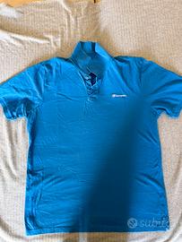 Polo Champion azzurra - Taglia XL