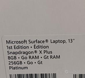 Microsoft Surface Laptop 13"